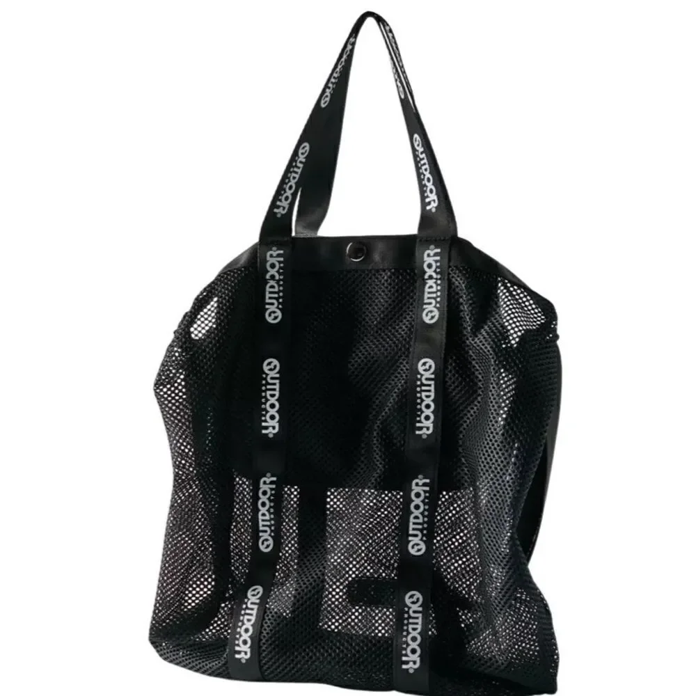 Outdoor Products Black Mesh Tote Bag